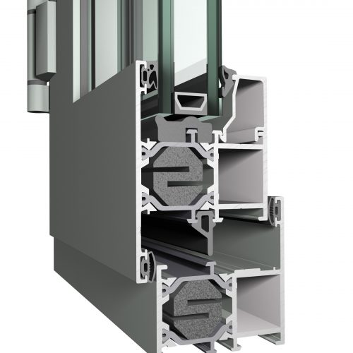 ES50-HI+_Side hung window_3D_detail
